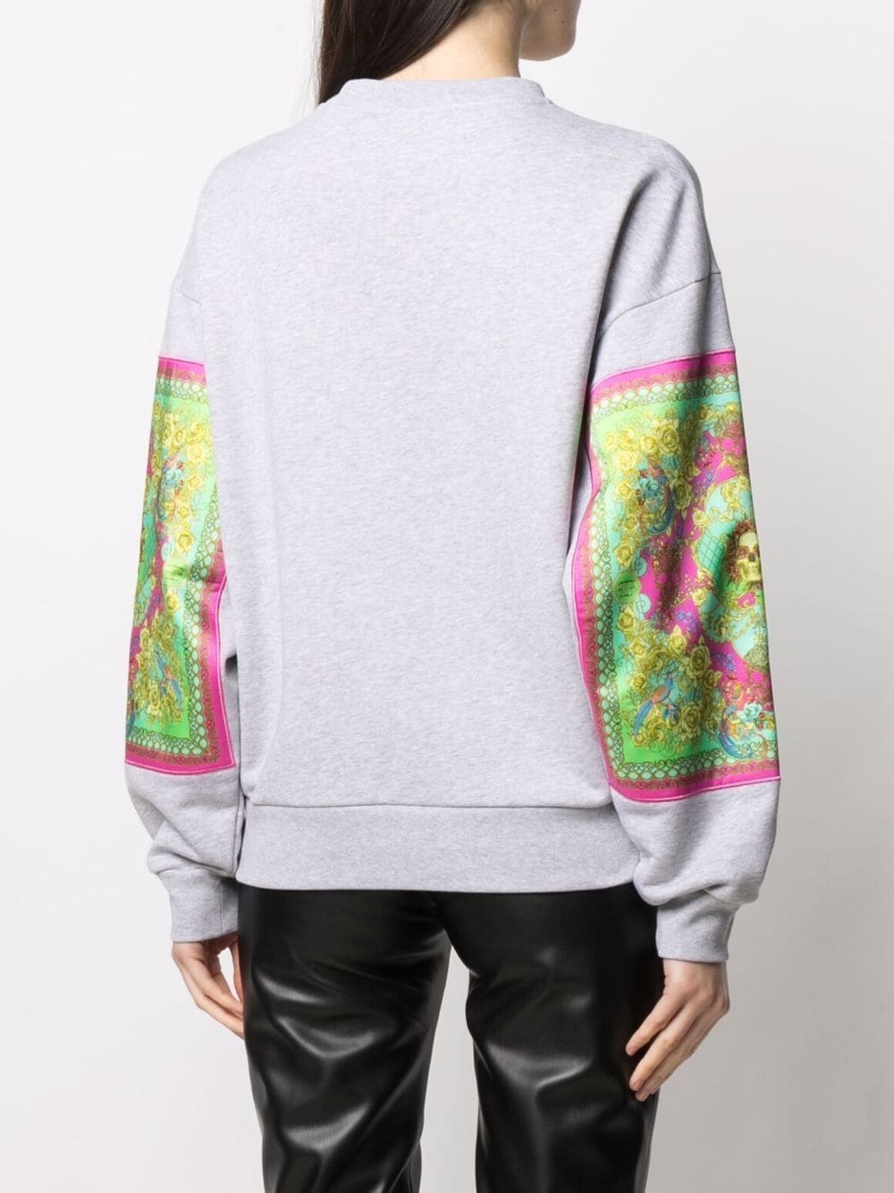 New Baroque print sweatshirt - 4
