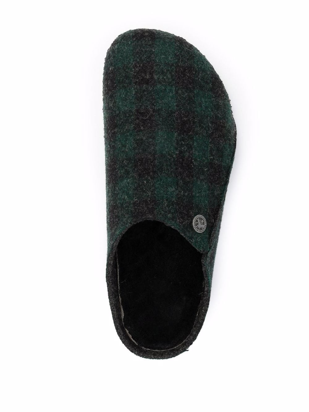 Zermatt wool felt plaid slippers - 4