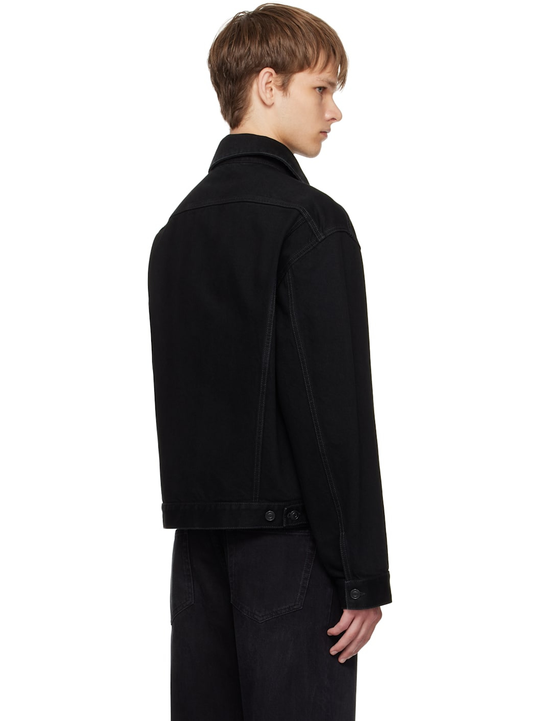Black Orson Denim Jacket - 3
