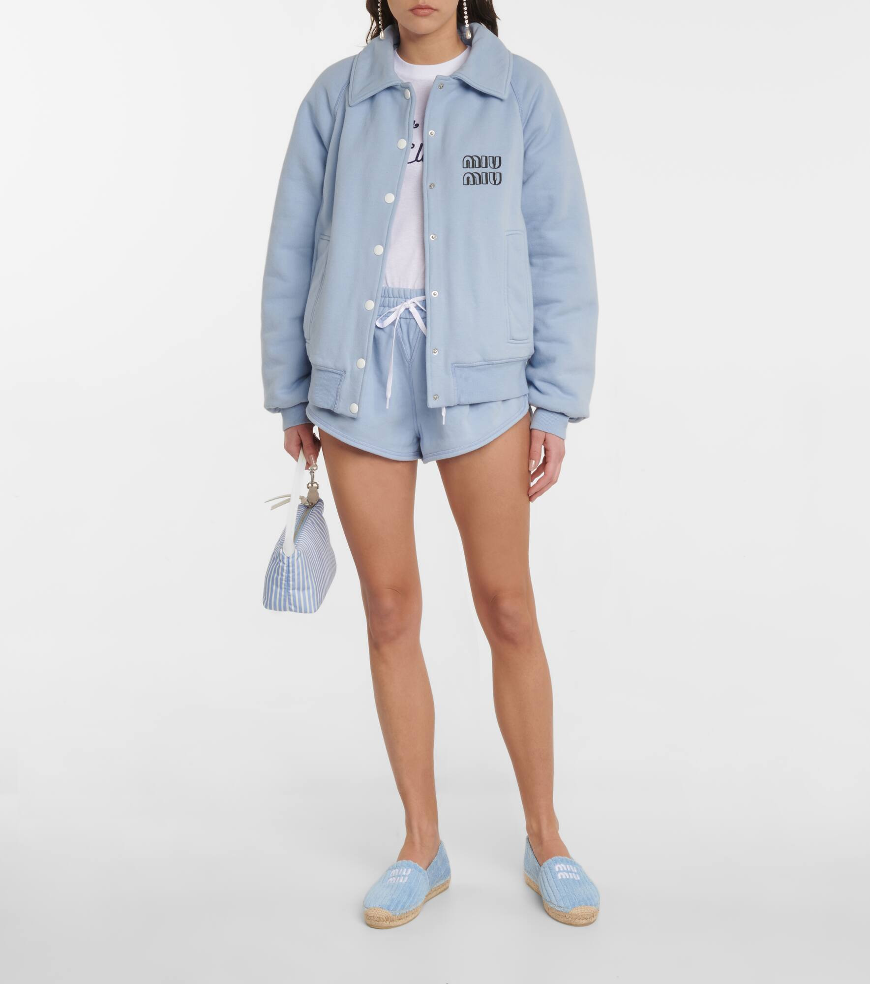 Cotton jersey shorts - 2