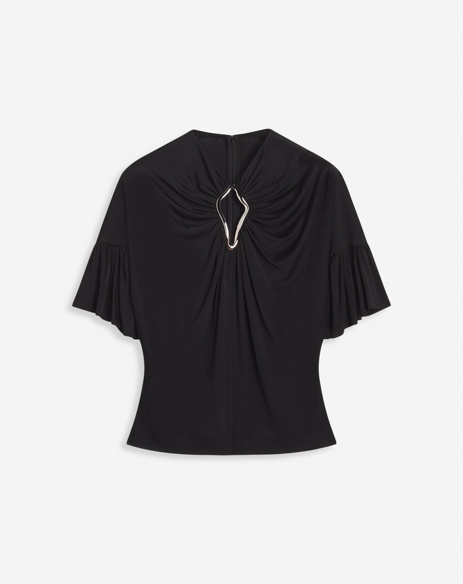 SUMMER TOP WITH EYELET DETAIL - 1