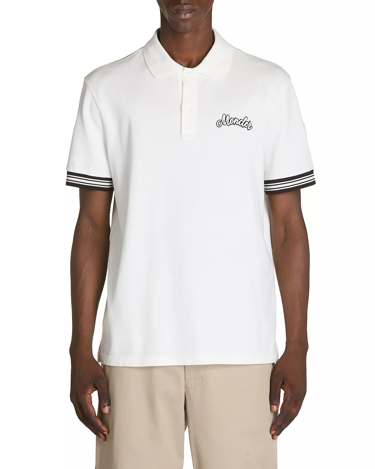 Cotton Logo Embroidered Polo Shirt - 1