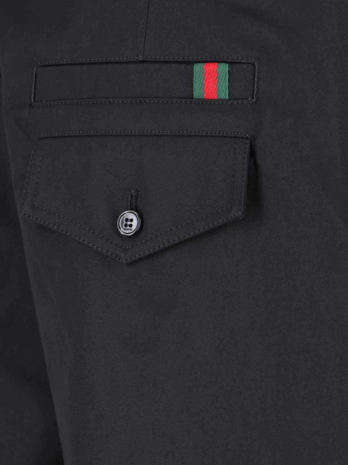 'WEB' STRAIGHT PANTS - 4
