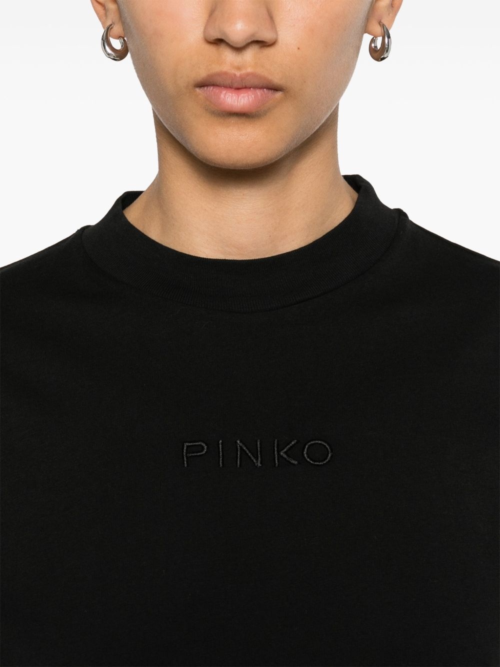 embroidered-logo T-shirt - 5