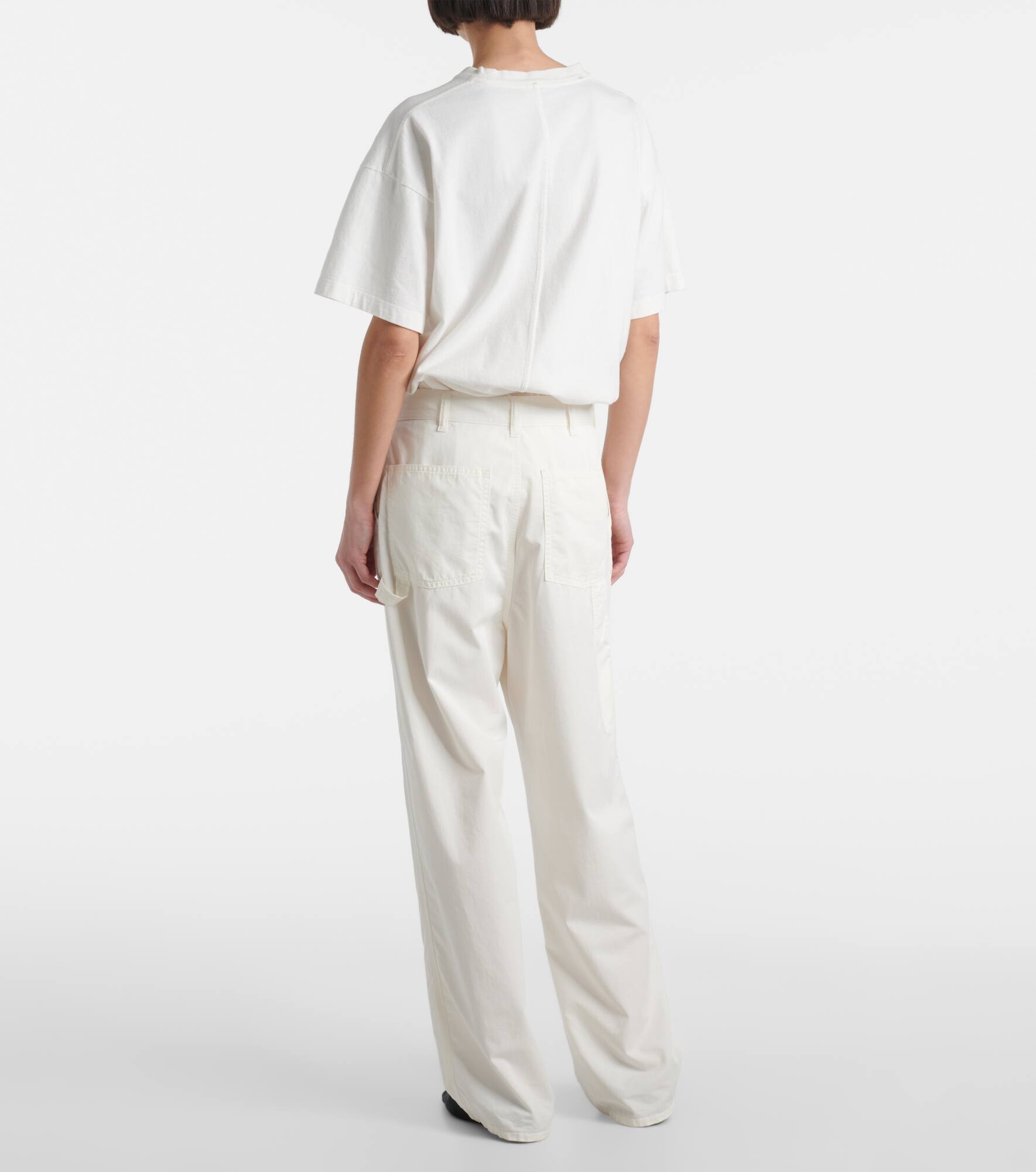 Sharka cotton and cashmere wide-leg pants - 3