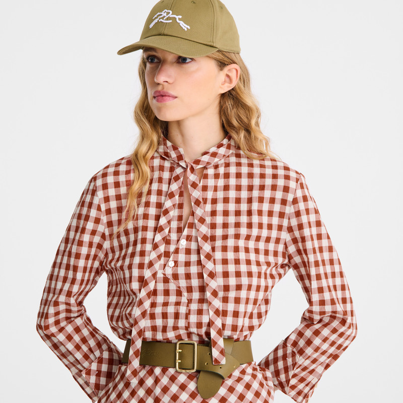 Dress Bark - Vichy jacquard 4