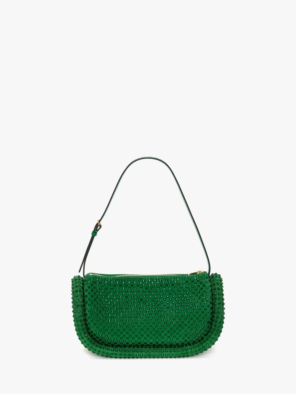 BUMPER-15 LEATHER SHOULDER BAG WITH CRYSTAL - 5