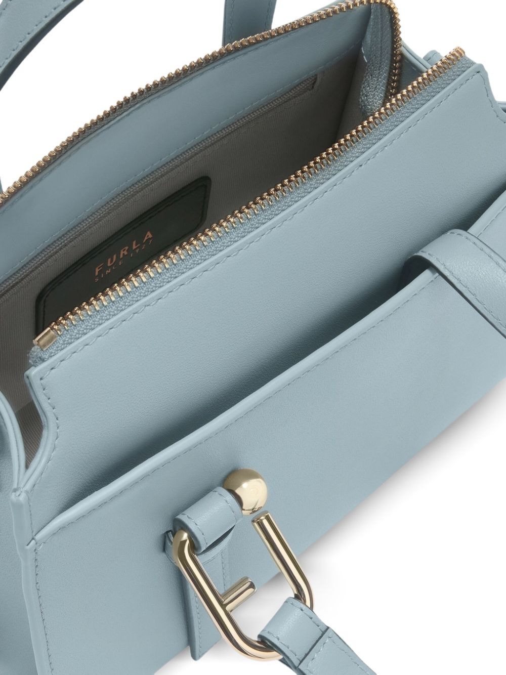 Nuvola S leather tote bag - 4