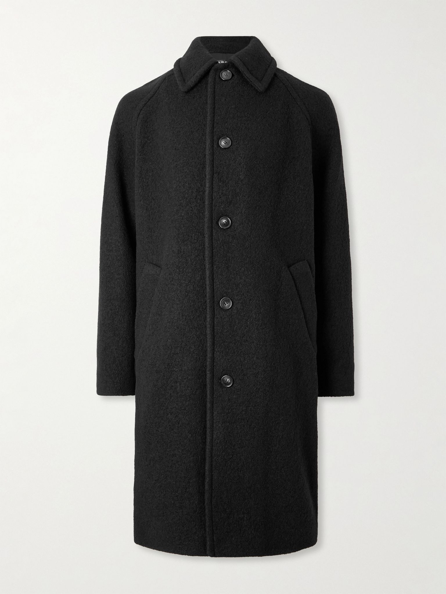 Gaston Wool Coat Black - 1