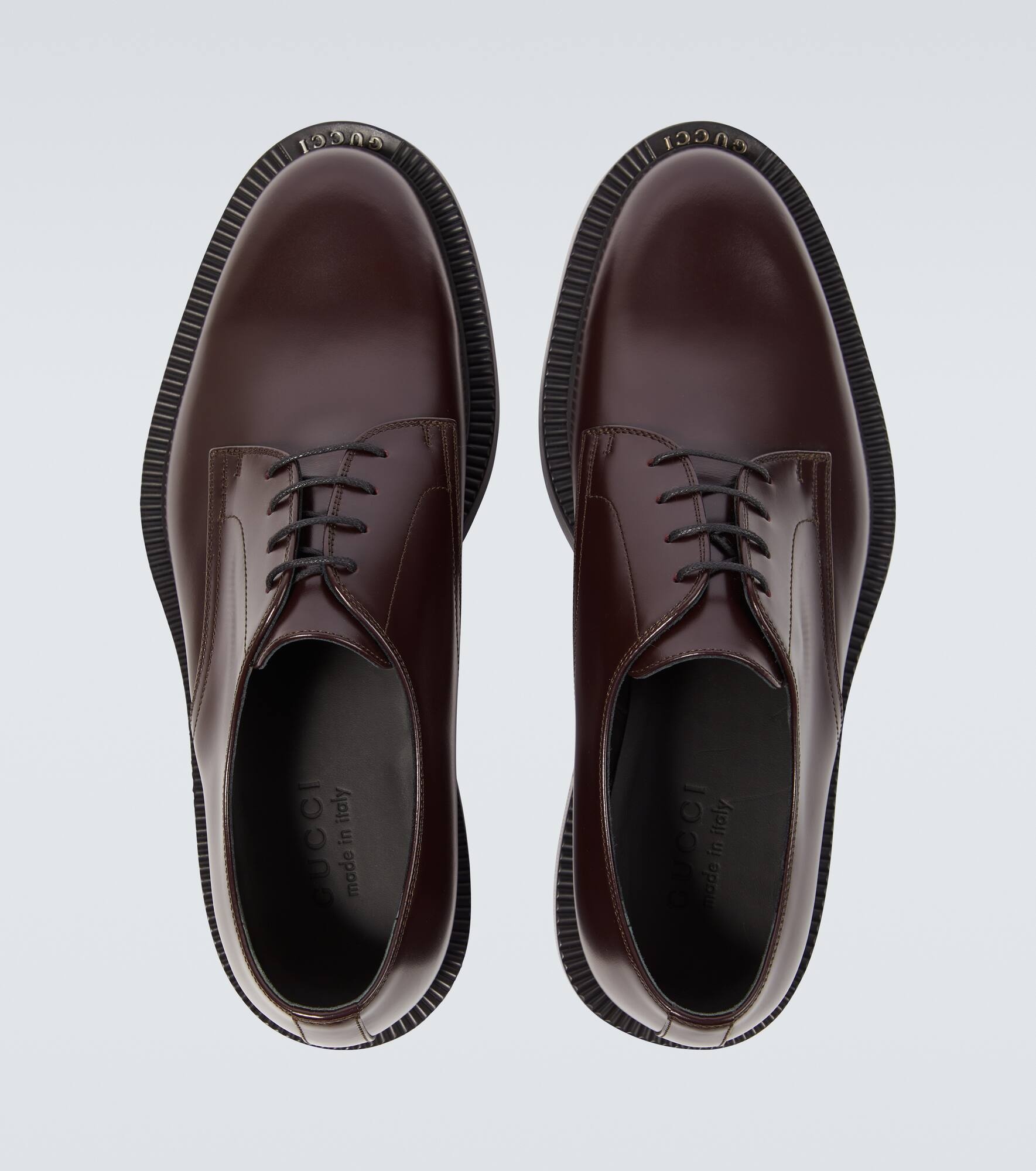 Leather Oxford shoes - 4