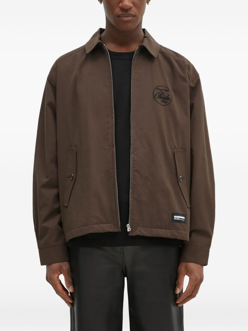 NEIGHBORHOOD embroidered-logo jacket outlook