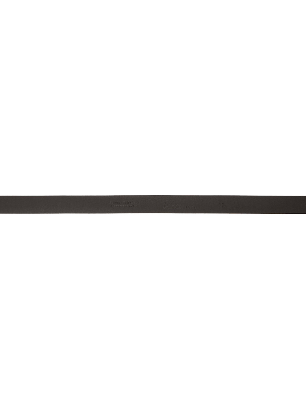 Taupe Skinny Suede Belt - 3
