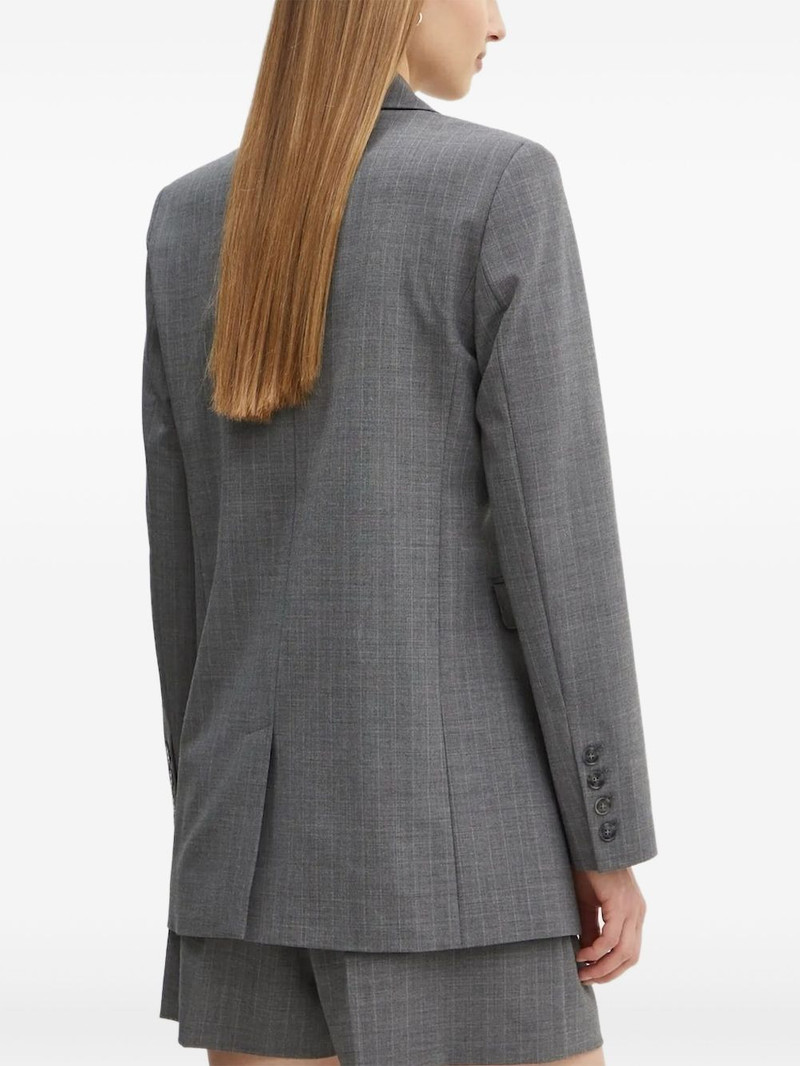 HERSKIND pinstripe double-breasted blazer outlook