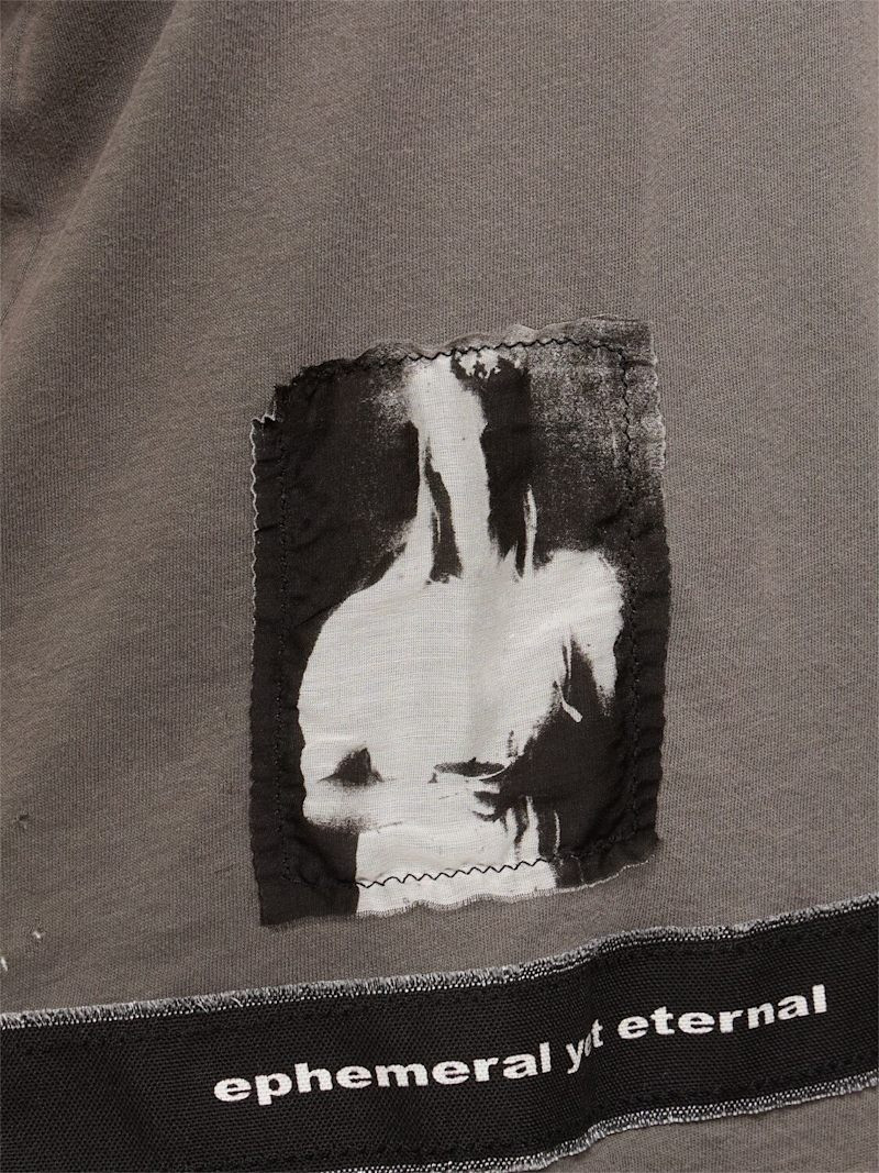 Ann Demeulemeester Fanie distressed cotton t-shirt outlook