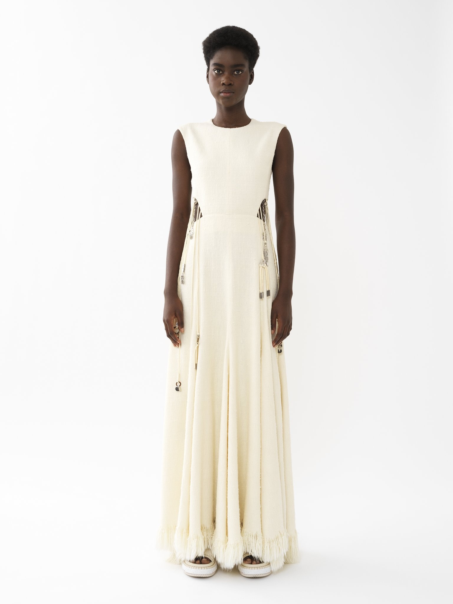 CUT-OUT SLEEVELESS DRESS - 2