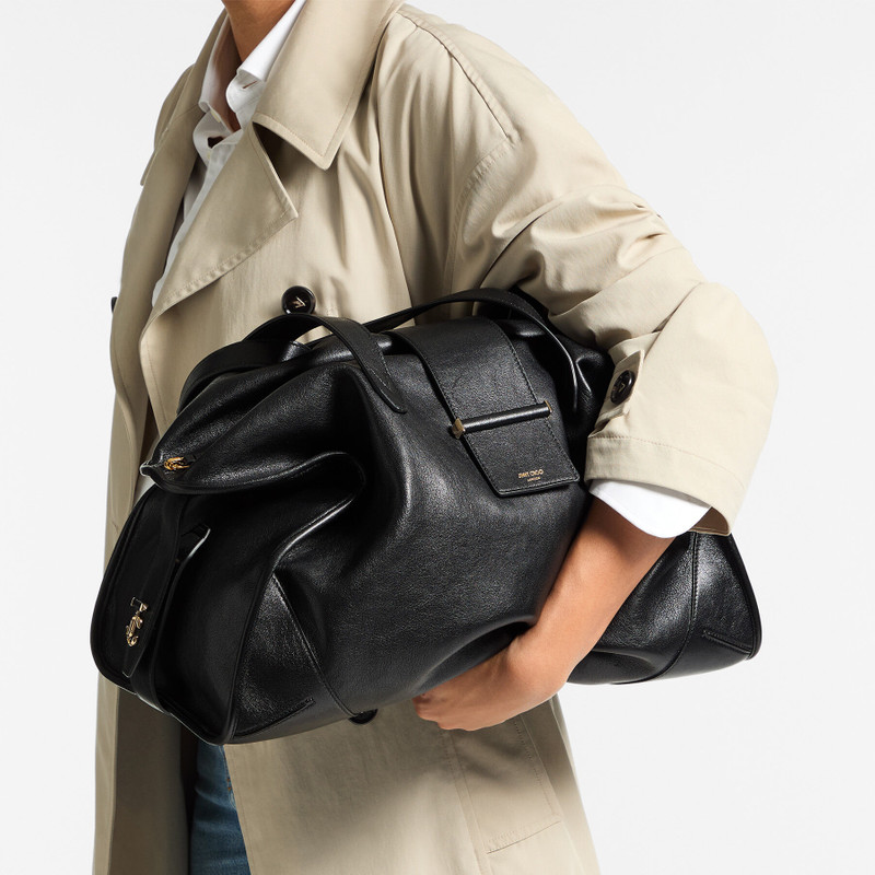 JIMMY CHOO Bar Holdall Large
Black Biker Leather Holdall Bag outlook