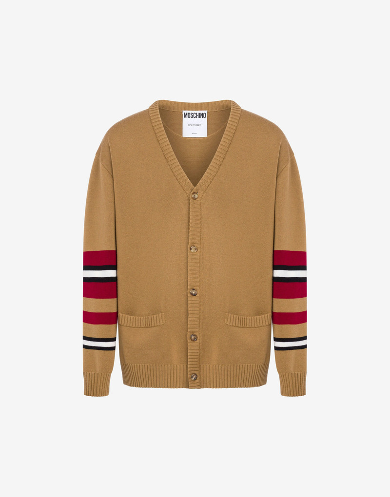 STRIPES CARDIGAN WITH INLAY 1