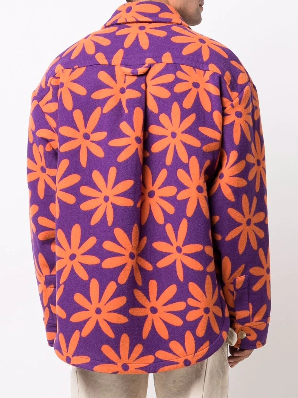 Le Montagne floral-print coat - 4