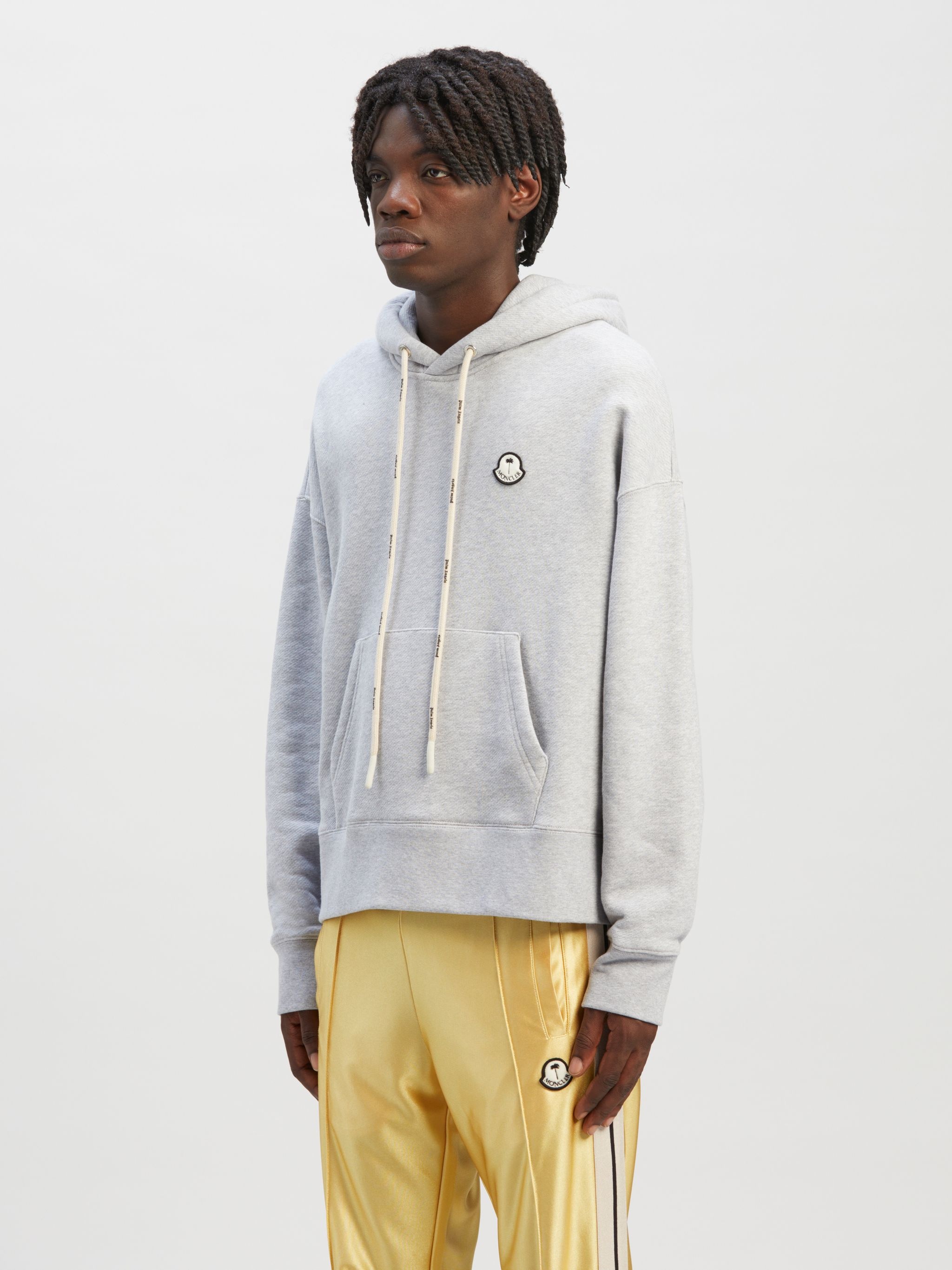 8 MONCLER PALM ANGELS HOODIE WITH BEAR - 5