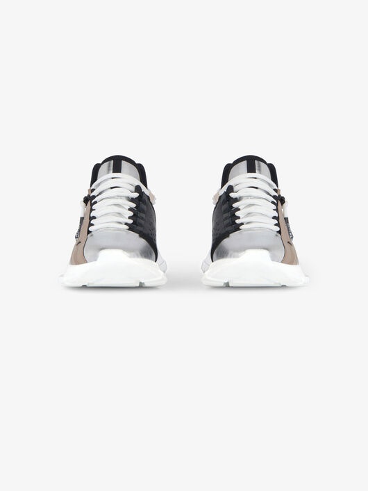 SPECTRE LOW RUNNERS SNEAKERS IN METALIZED RIPSTOP WITH ZIP - 2