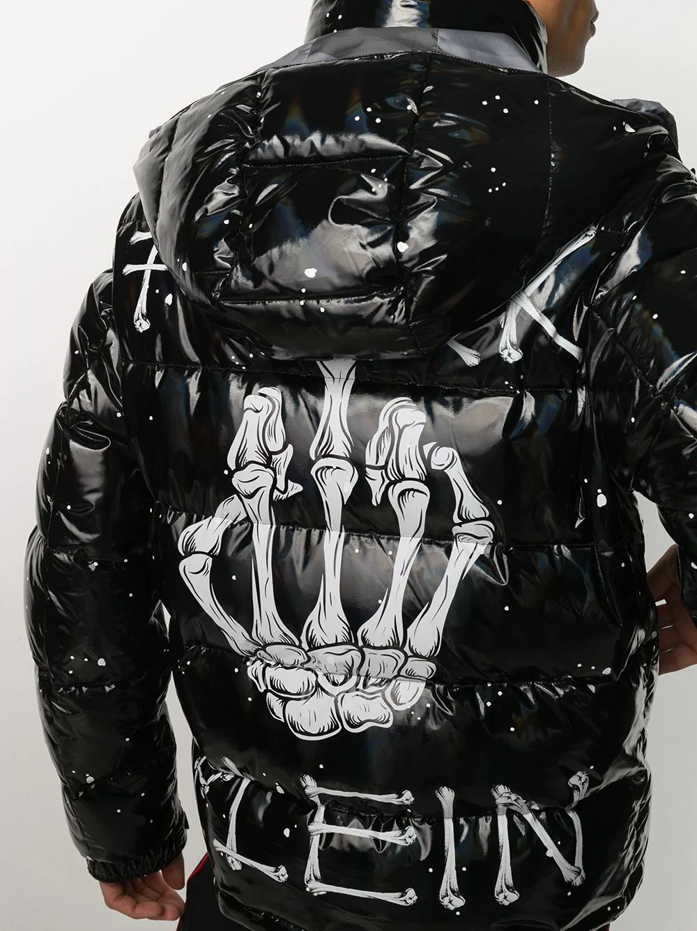 Skeleton puffer coat - 5