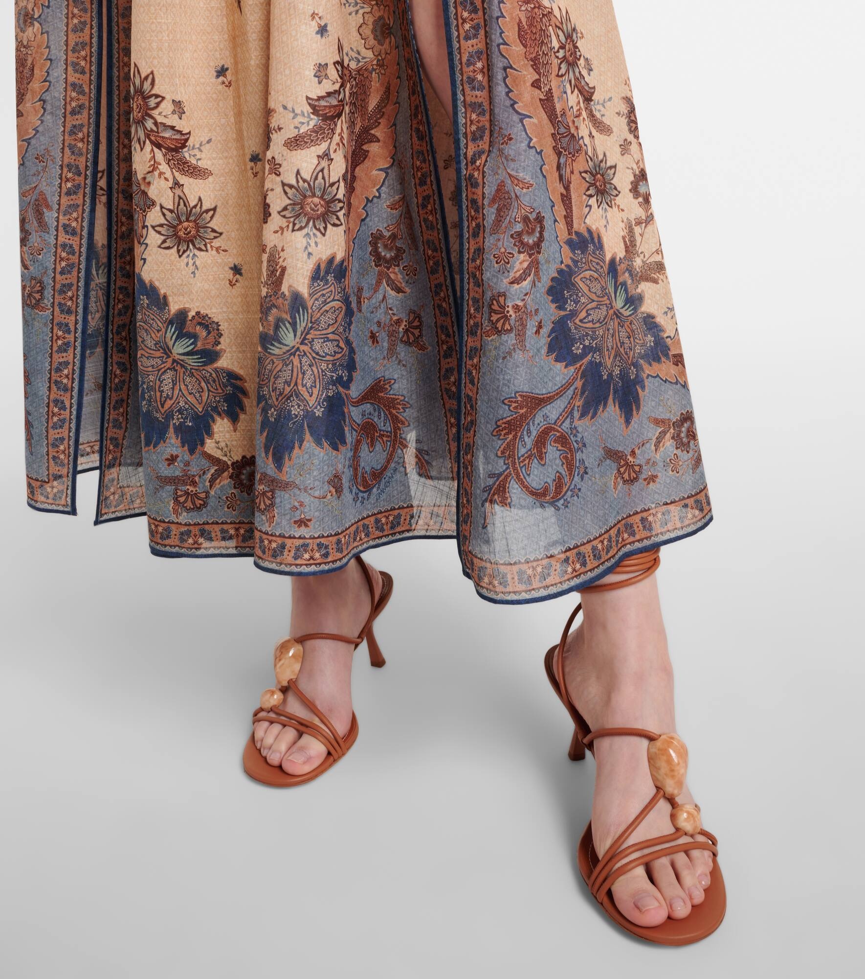 Ascension printed cotton maxi dress - 5