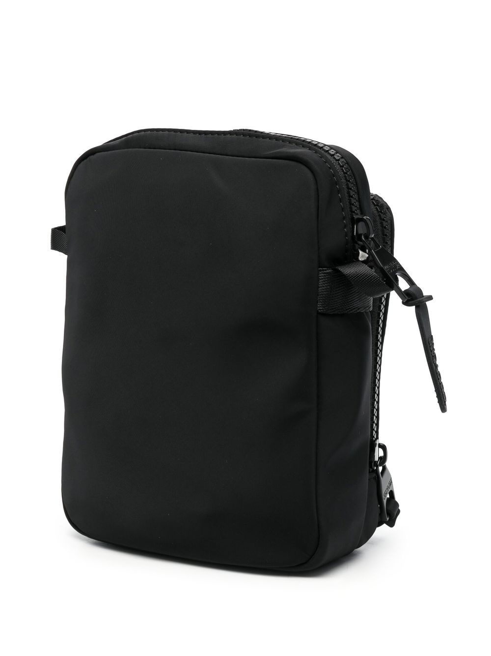logo-plaque detail messenger bag - 3