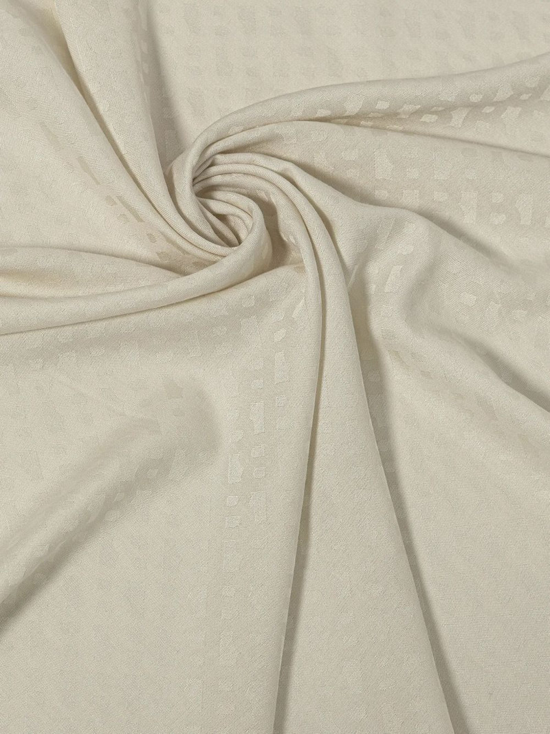 BOSS monogram-jacquard scarf outlook