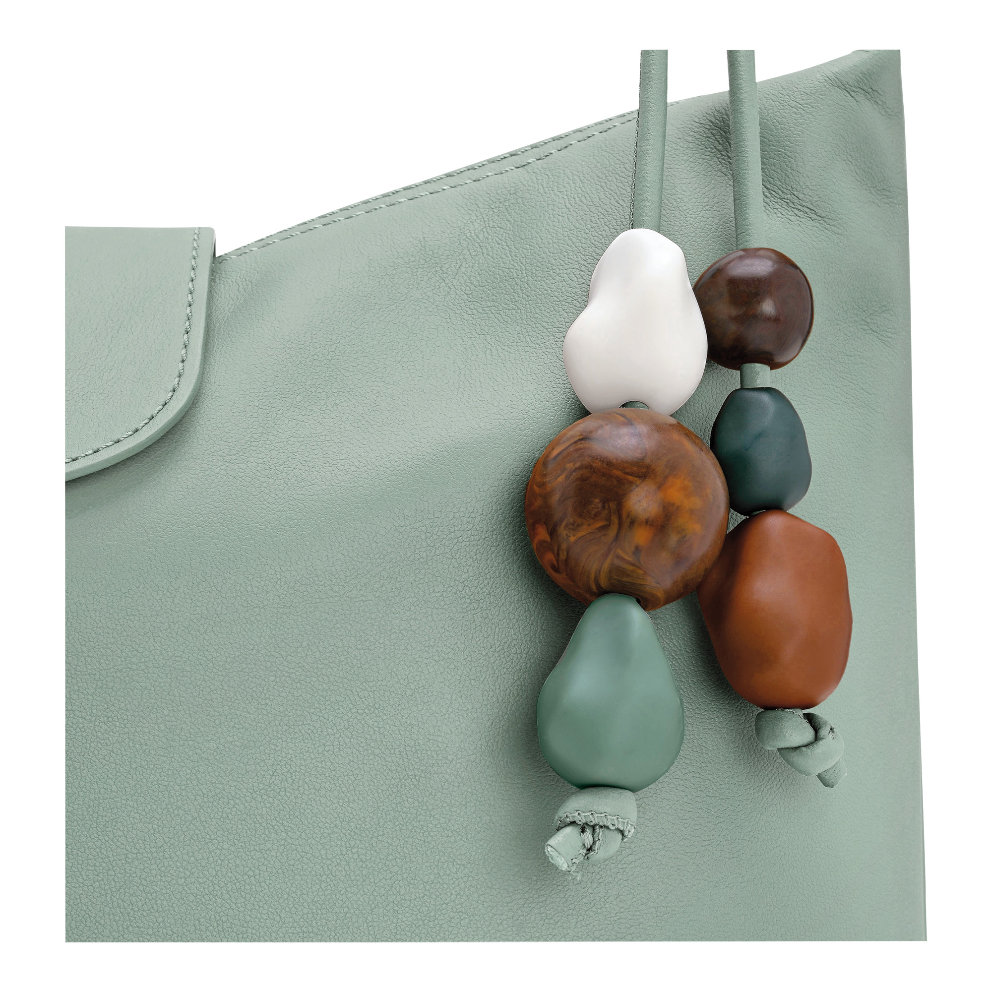 Le Pliage Xtra Hobo bag Celadon - Leather - 6