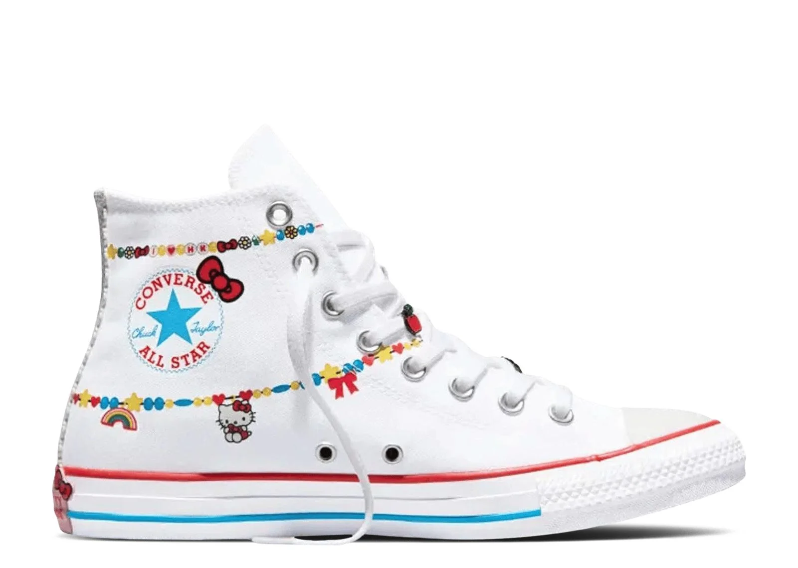HELLO KITTY X CONVERSE CHUCK TAYLOR ALL-STAR 'WHITE RED' - 1