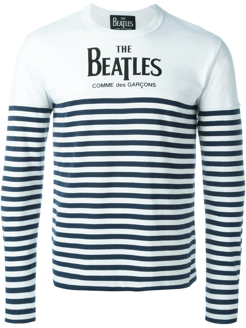 striped longsleeved T-shirt - 1