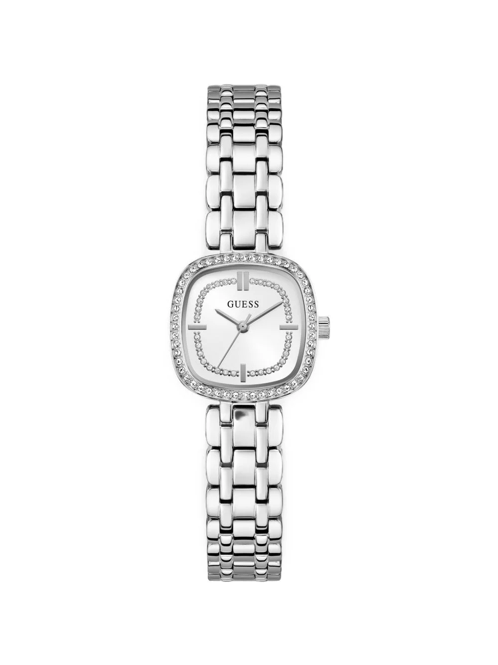 Hazel silver-tone analog watch - 1