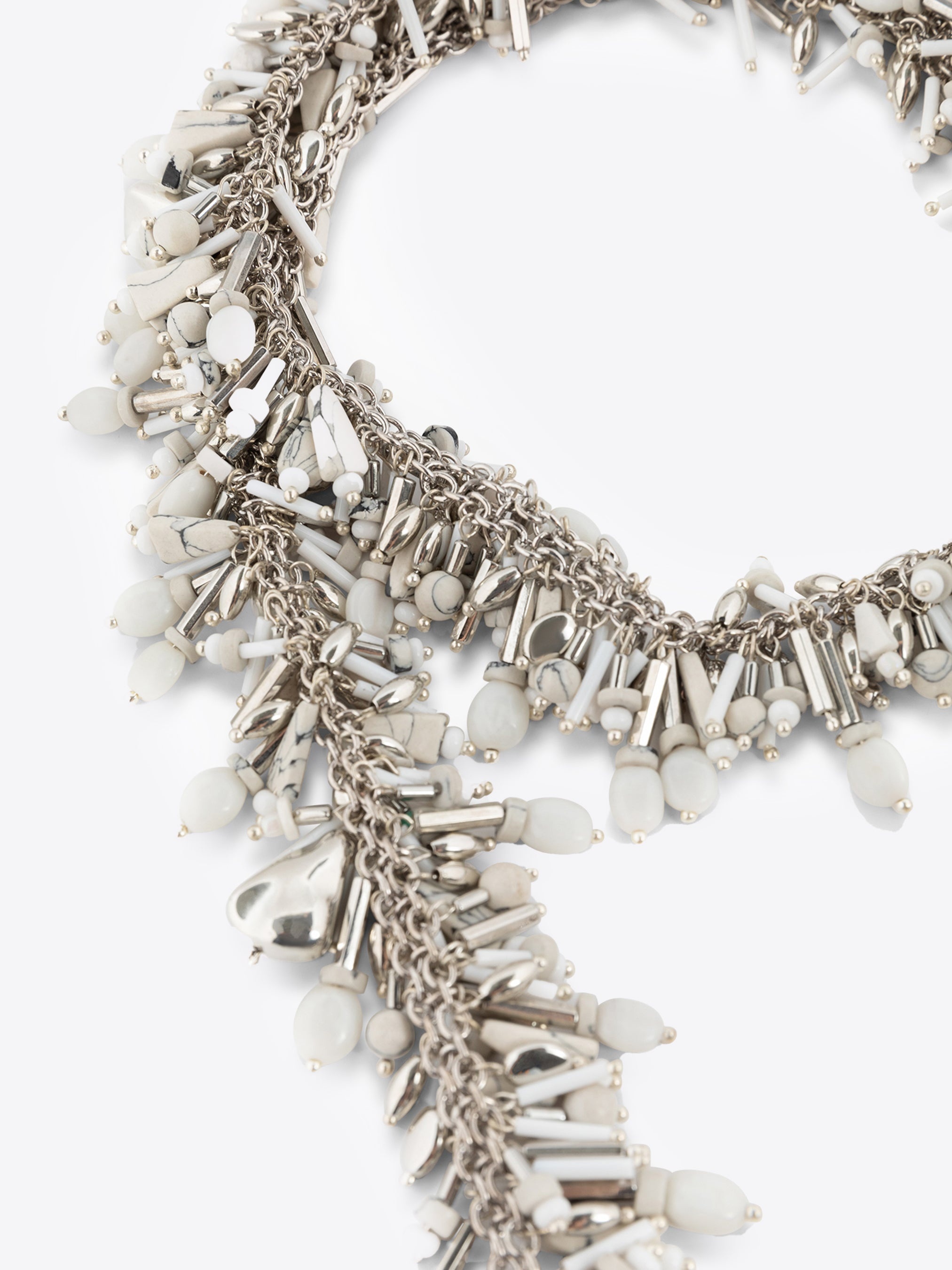 EMBROIDERED SCARF NECKLACE - 3