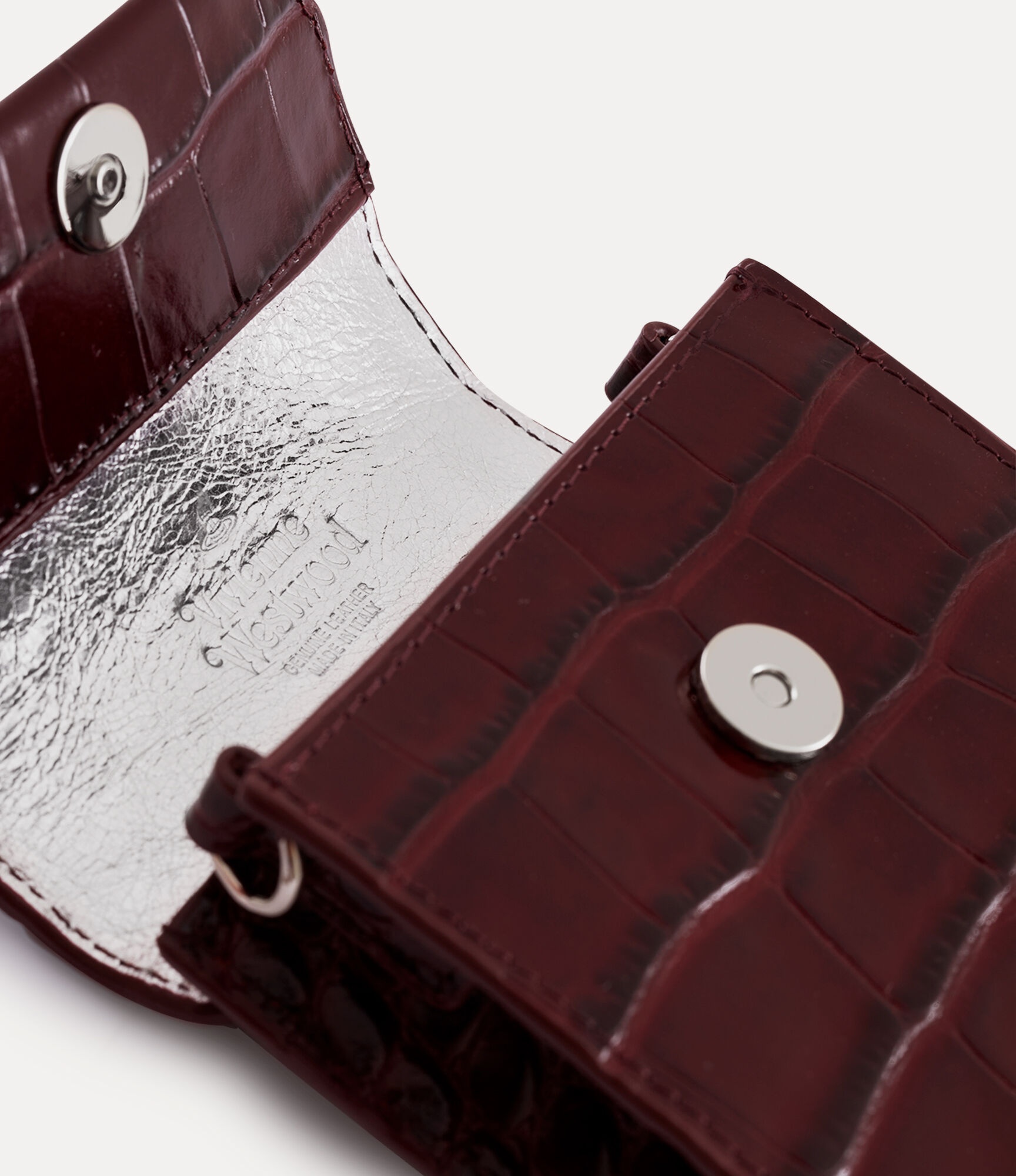 CROCODILE THIN LINE ORB PHONE BAG - 4