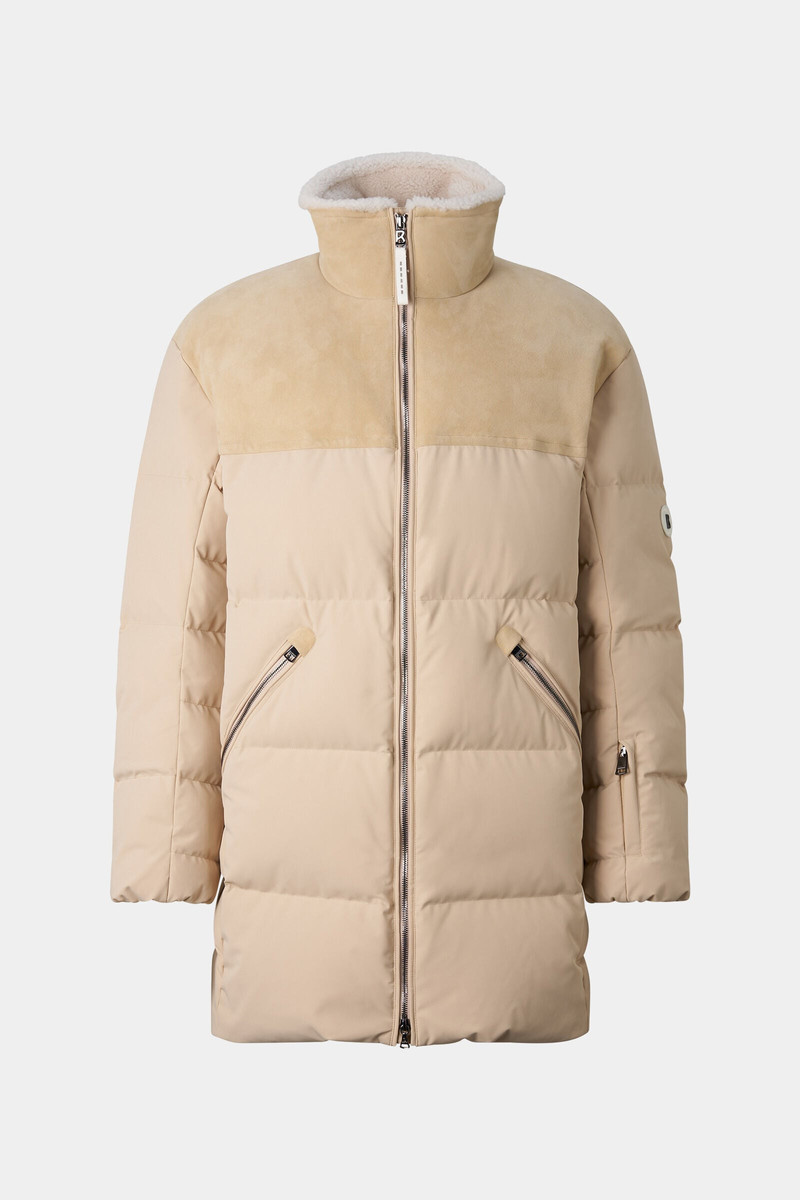 Mace Down Jacket in Camel 1
