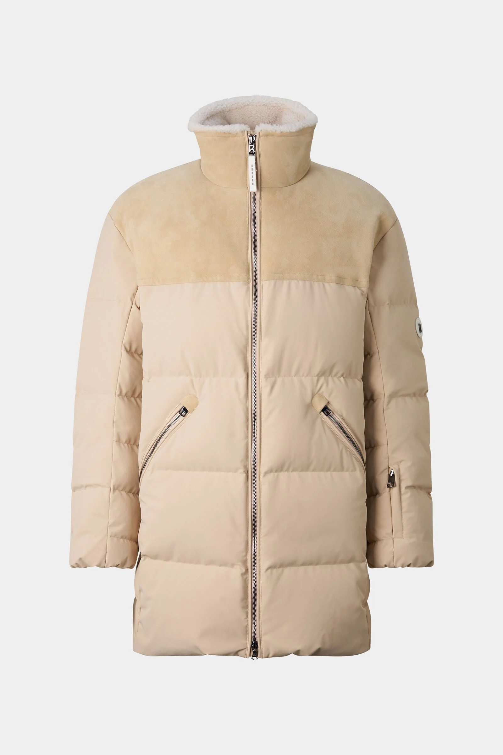 Mace Down Jacket in Camel - 1