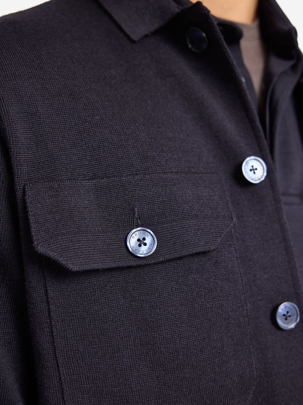 Brigg buttoned shirt jacket - 5