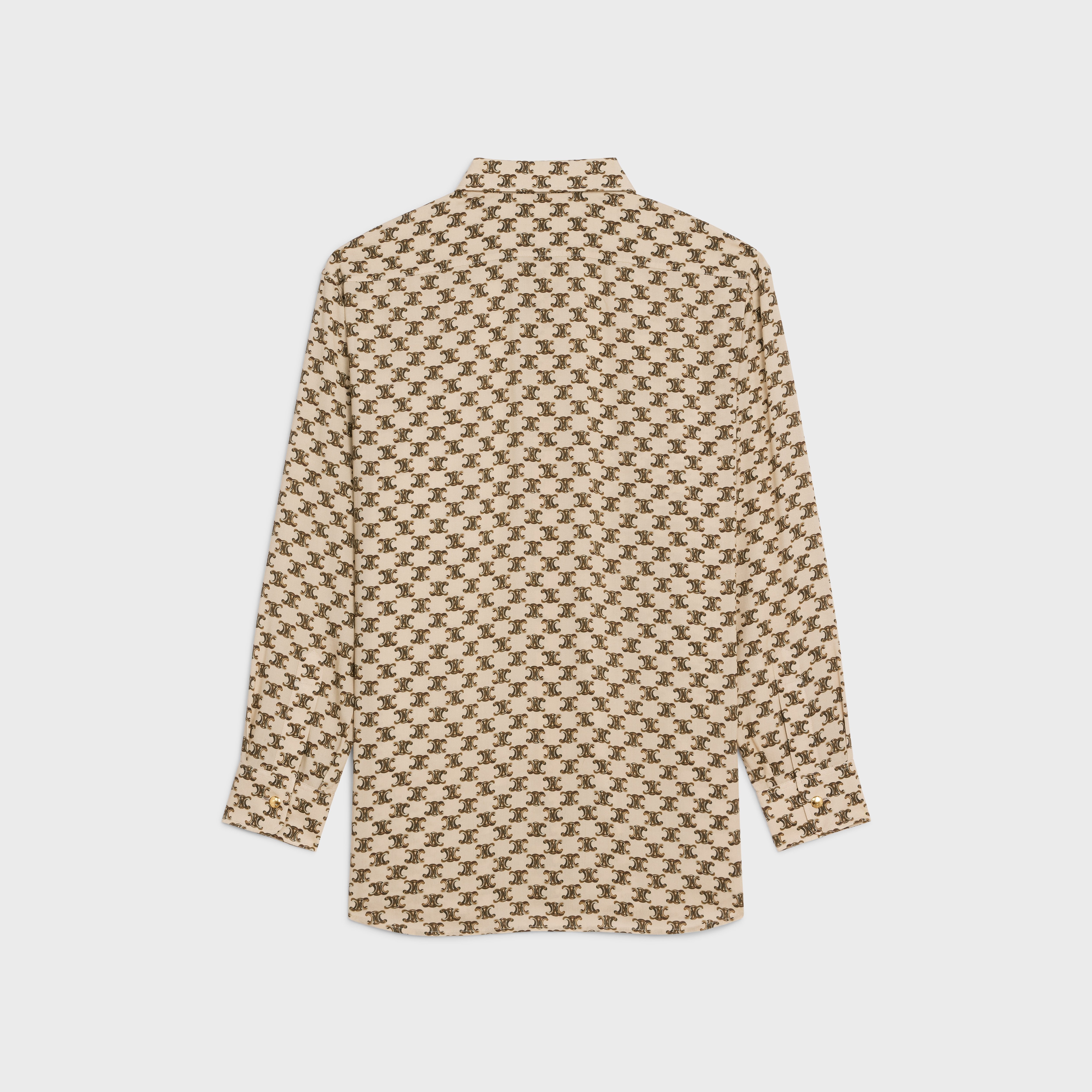 REPORTER SHIRT IN CREPE DE CHINE - 2