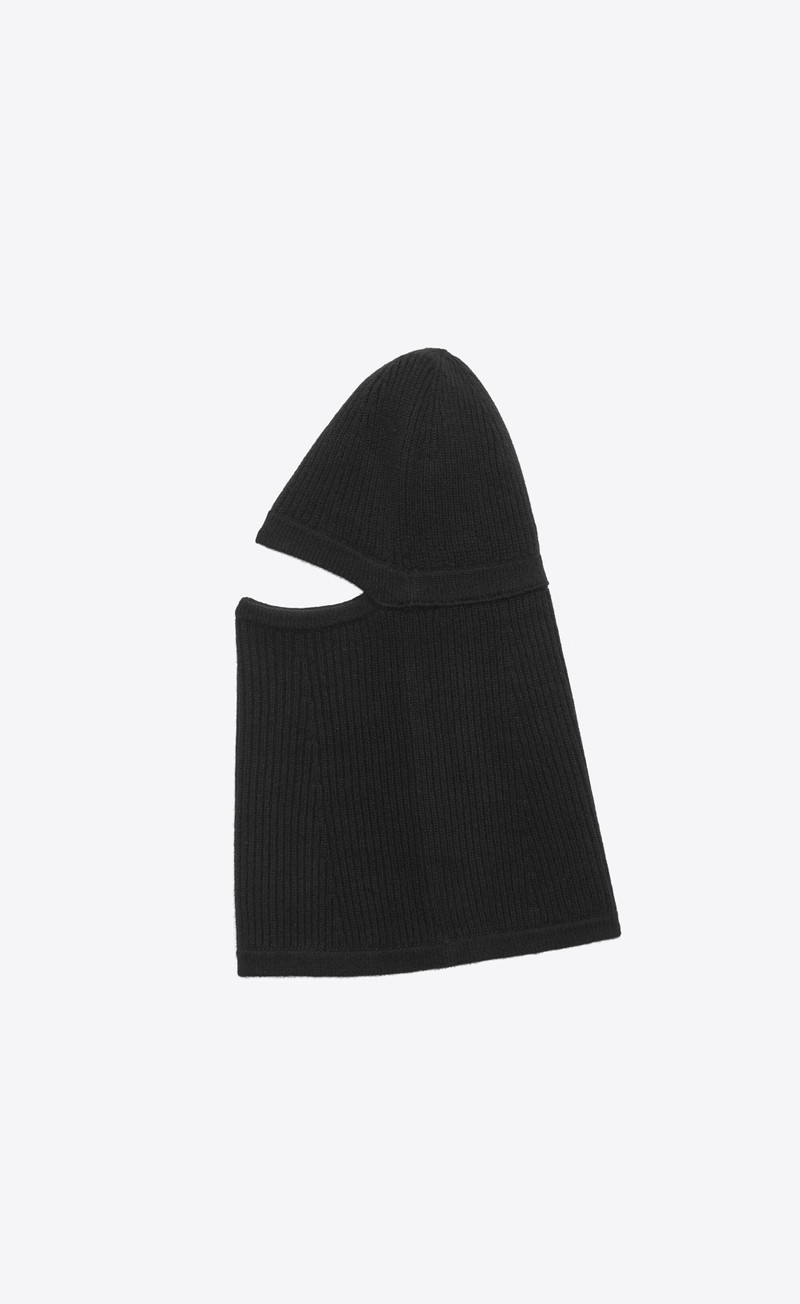 SAINT LAURENT balaclava in cashmere outlook