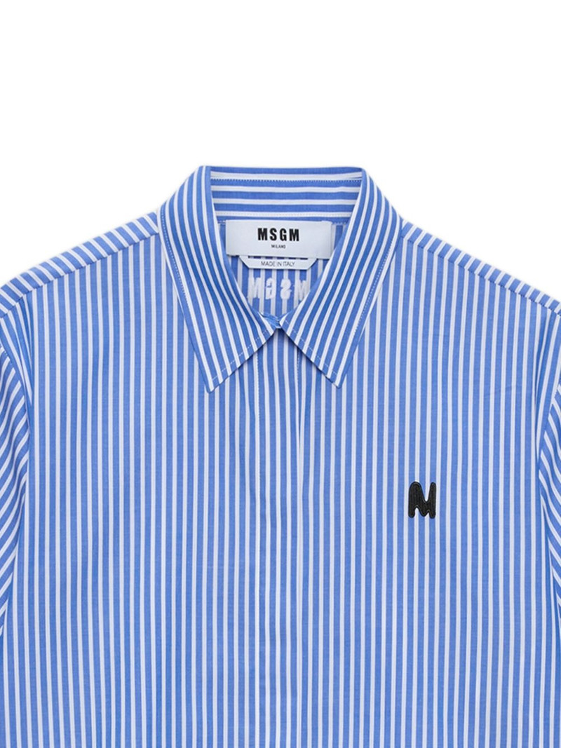 MSGM striped shirt outlook