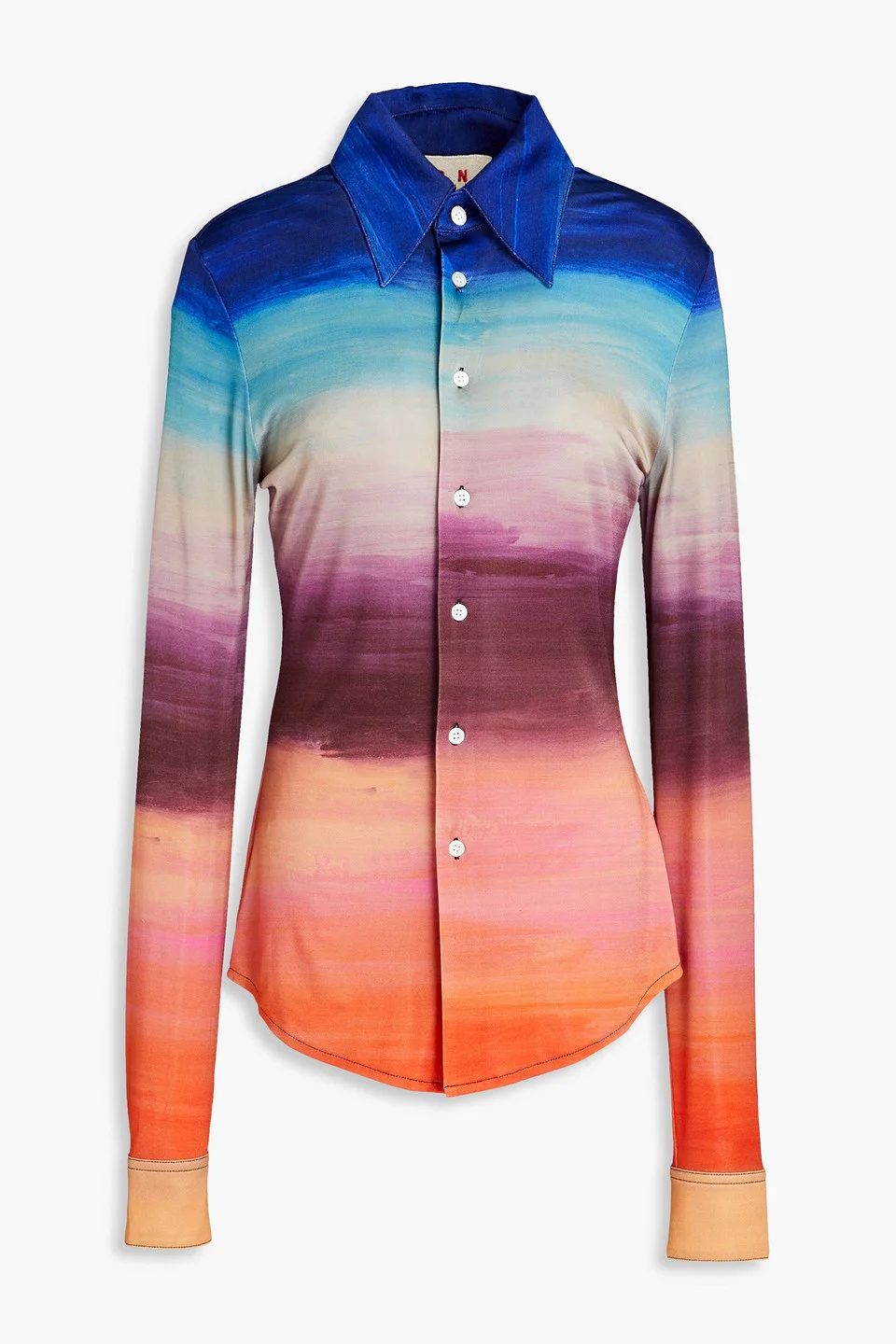 Printed jersey shirt - 1