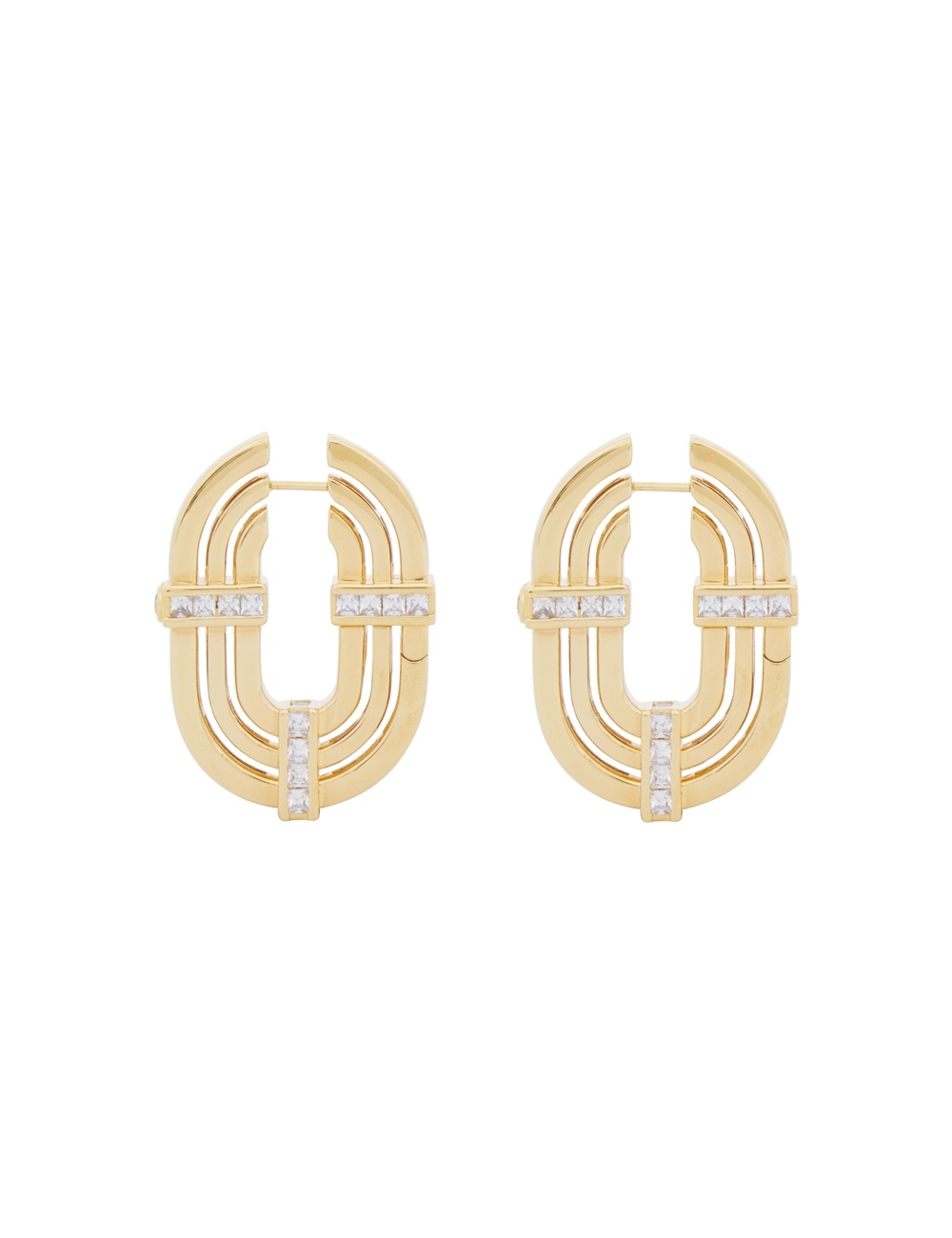 ZIMMERMANN HALO OVAL HOOPS - 1