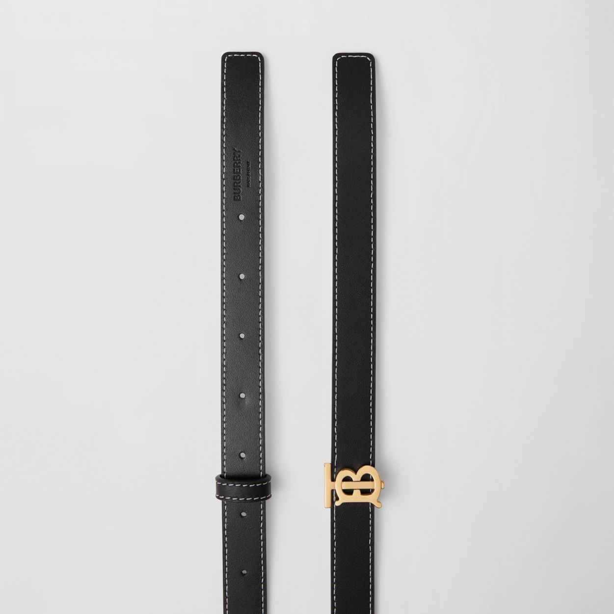 Reversible Monogram Motif Leather Belt - 9