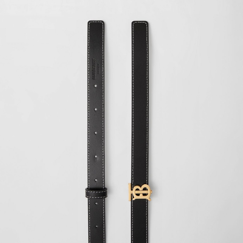 Reversible Monogram Motif Leather Belt 9