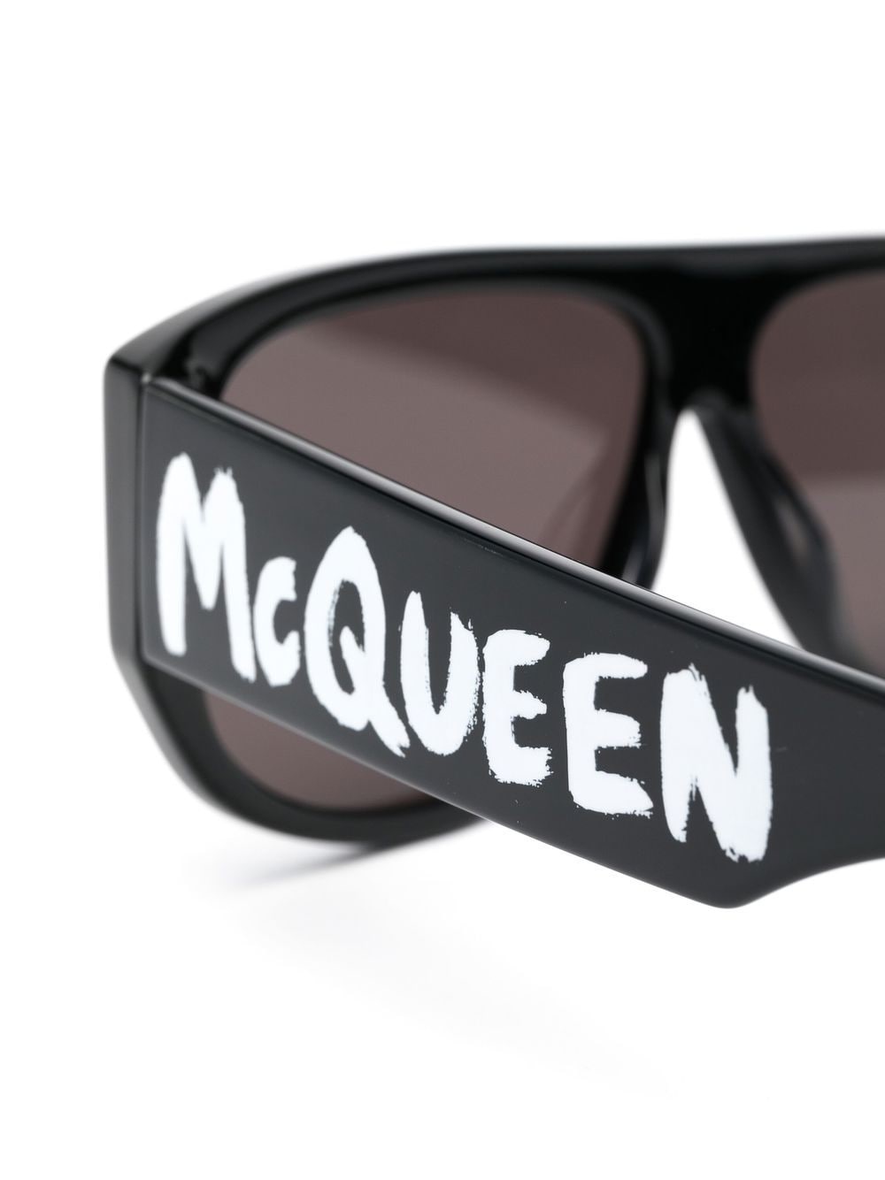 Graffiti-print square-frame sunglasses - 3