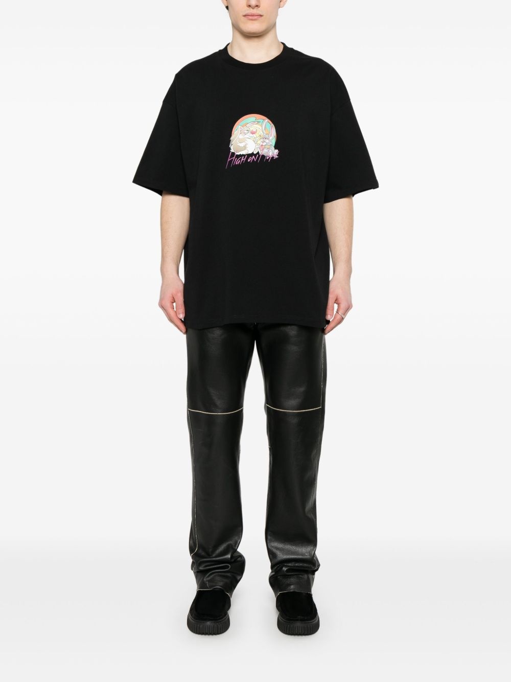cotton T-shirt - 2