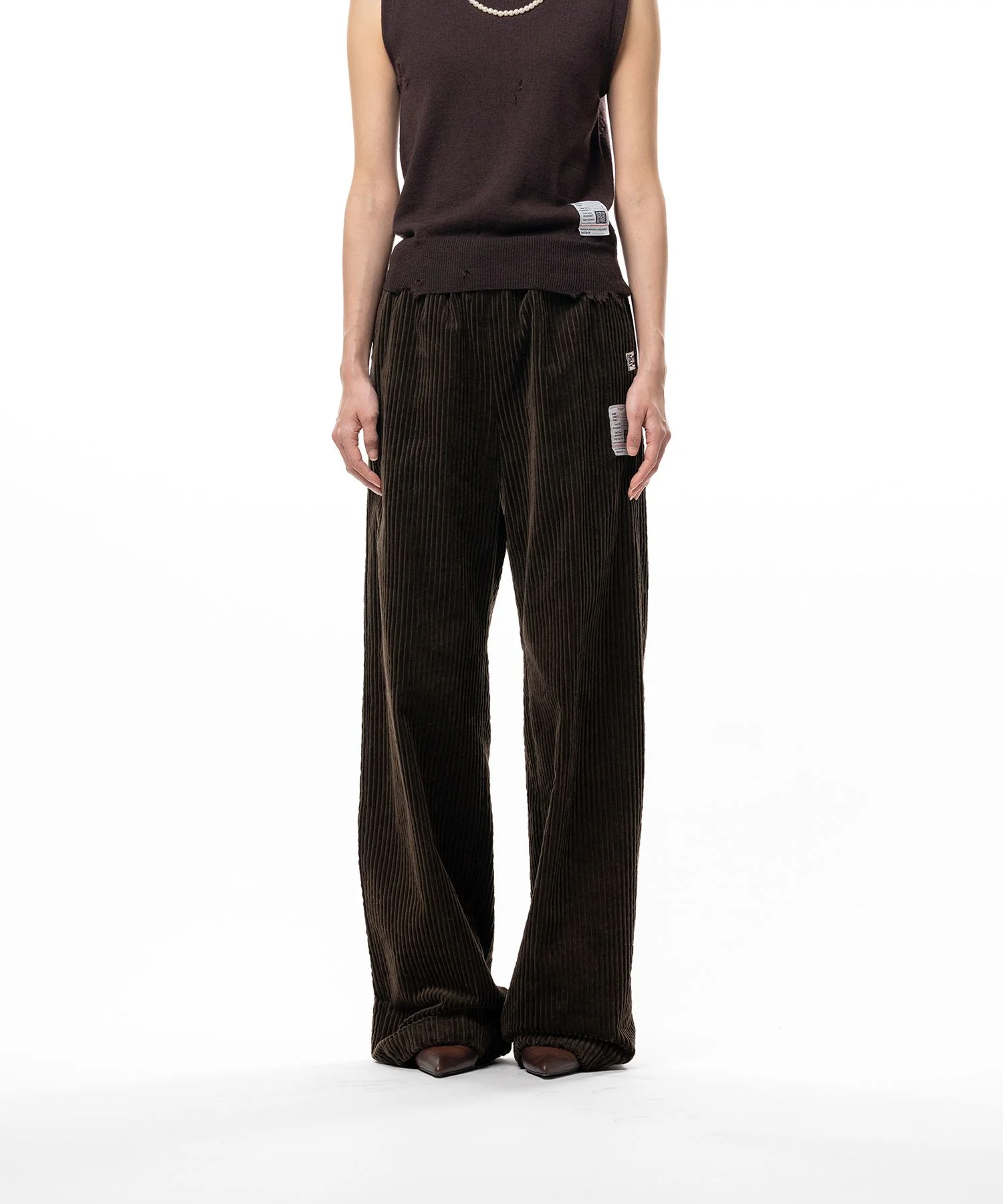 Corduroy Easy Pants - 1