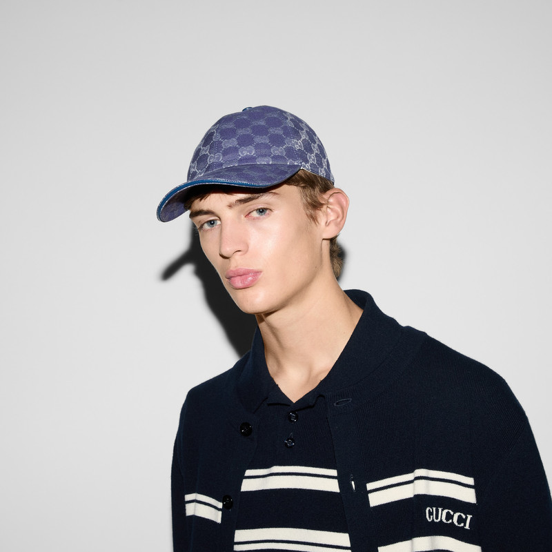 GG canvas baseball hat 3