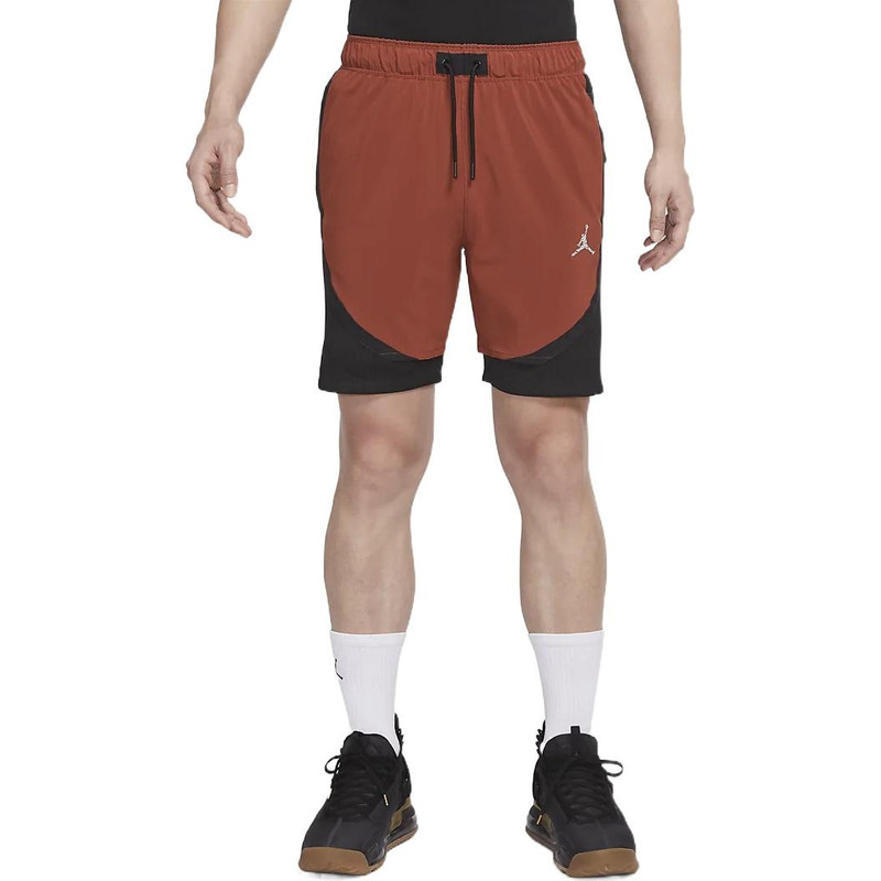 Jordan Men's Air Jordan Dri-FIT Reflective Logo Colorblock Casual Shorts Black DM1830-641 outlook