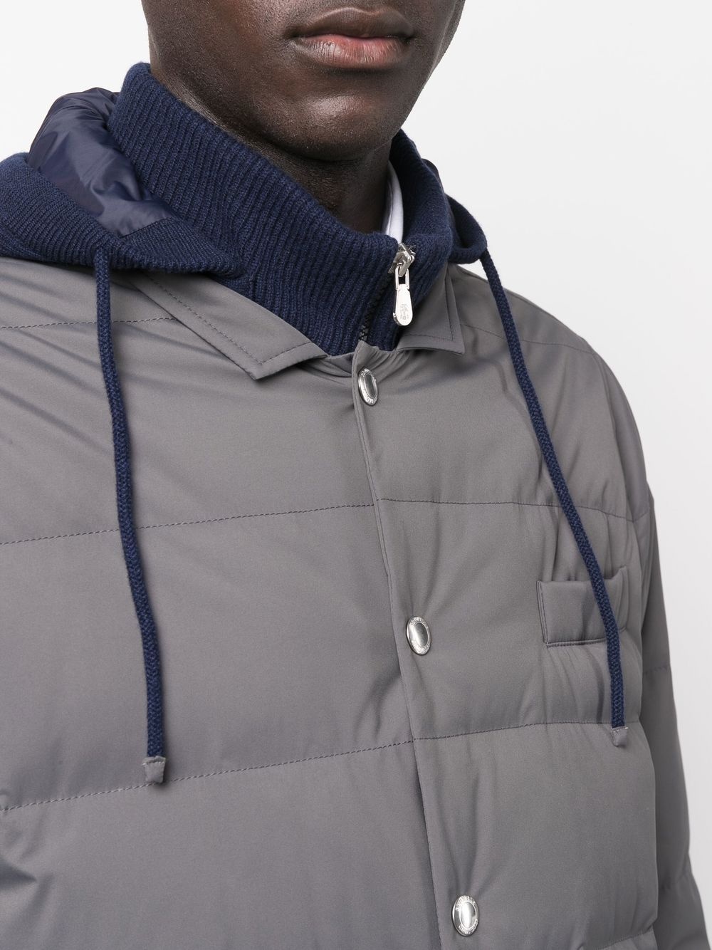 layered padded jacket - 5